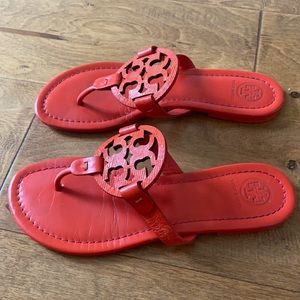 Tory Burch orange sandals